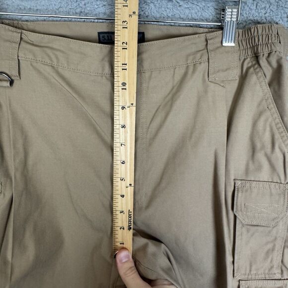 5.11 Tactical Pants Mens 40x34 Brown Cargo Ripstop Relaxed Workwear Utility - Picture 7 of 11